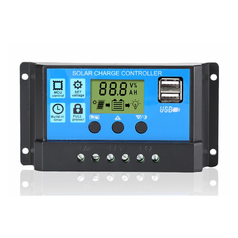 ΡΥΘΜΙΣΤΗΣ ΦΟΡΤΙΣΗΣ 12/24V DC, 20A ΝΥΧΤΕΡ. ΛΕΙΤ + ΧΡΟΝΟΔ.