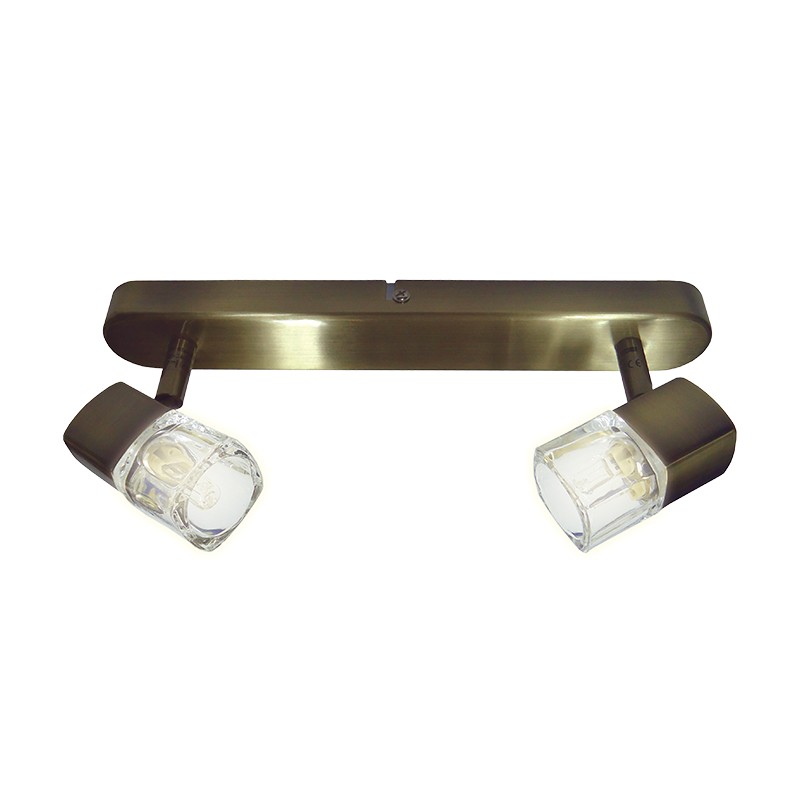 ΣΠΟΤ ΜΕ ΓΥΑΛΙ G9 II ΜΠΡΟΝΖΕ NAPLES ΣΠΟΤ ΜΕ ΓΥΑΛΙ G9 II ΜΠΡΟΝΖΕ NAPLES