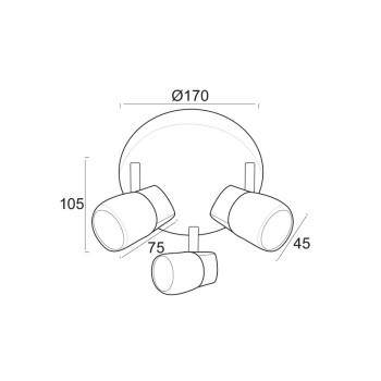 NETTO ΣΠΟΤ ΜΕ ΓΥΑΛΙ G9 III ΡΟΖΕΤΑ ΝΙΚΕΛ ΜΑΤ NAPLES