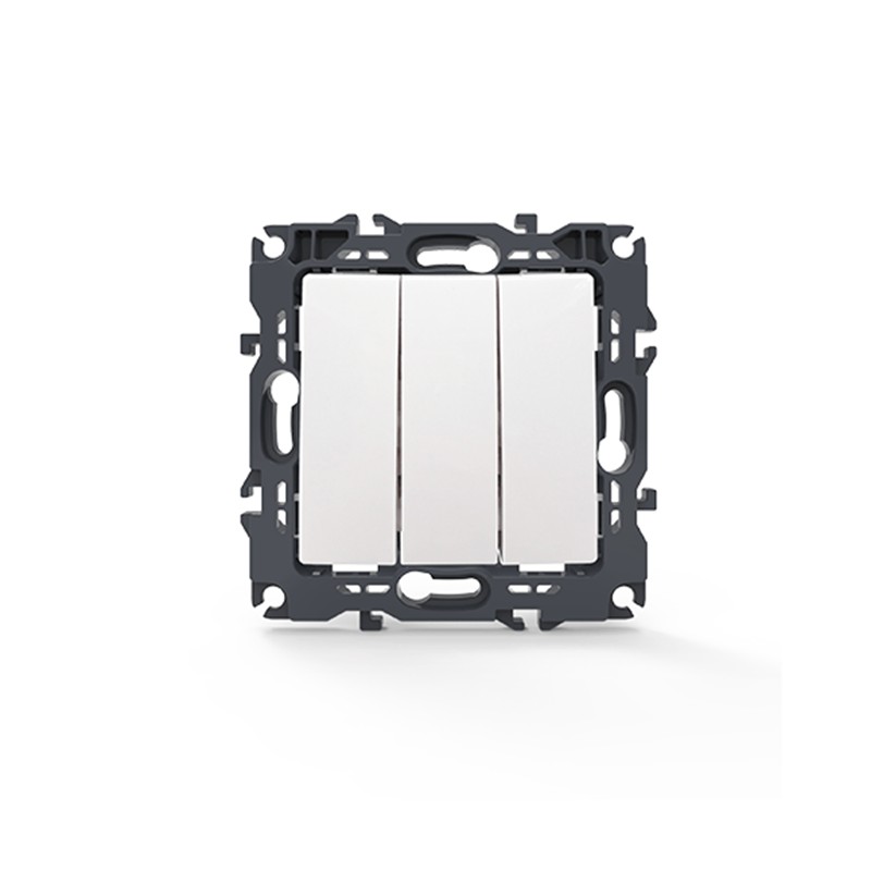 PRIME ΔΙΑΚΟΠΤΗΣ ΤΡΙΠΛΟΣ ΑΠΛΟΣ ΜΕ ΒΙΔΑ 1+1+1P 10AX 250VAC IP20 ΛΕΥΚΟΣ PRIME ΔΙΑΚΟΠΤΗΣ ΤΡΙΠΛΟΣ ΑΠΛΟΣ ΜΕ ΒΙΔΑ 1+1+1P 10AX 250VAC IP20 ΛΕΥΚΟΣ