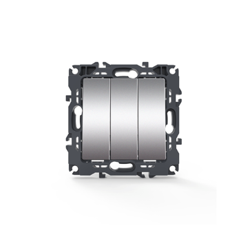 PRIME ΔΙΑΚΟΠΤΗΣ ΤΡΙΠΛΟΣ ΑΠΛΟΣ ΜΕ ΒΙΔΑ 1+1+1P 10AX 250VAC IP20 MAT ΑΛΟΥΜΙΝΙΟ PRIME ΔΙΑΚΟΠΤΗΣ ΤΡΙΠΛΟΣ ΑΠΛΟΣ ΜΕ ΒΙΔΑ 1+1+1P 10AX 250VAC IP20 MAT ΑΛΟΥΜΙΝΙΟ