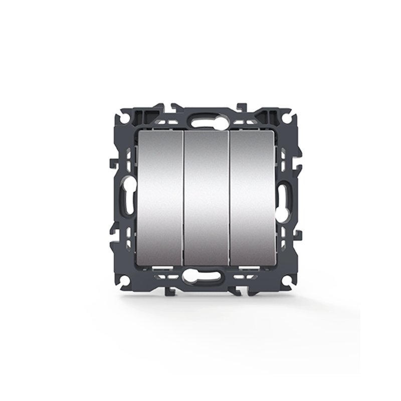 PRIME ΔΙΑΚΟΠΤΗΣ ΤΡΙΠΛΟΣ ΑΠΛΟΣ ΜΕ ΒΙΔΑ 1+1+1P 10AX 250VAC IP20 MAT ΑΛΟΥΜΙΝΙΟ PRIME ΔΙΑΚΟΠΤΗΣ ΤΡΙΠΛΟΣ ΑΠΛΟΣ ΜΕ ΒΙΔΑ 1+1+1P 10AX 250VAC IP20 MAT ΑΛΟΥΜΙΝΙΟ