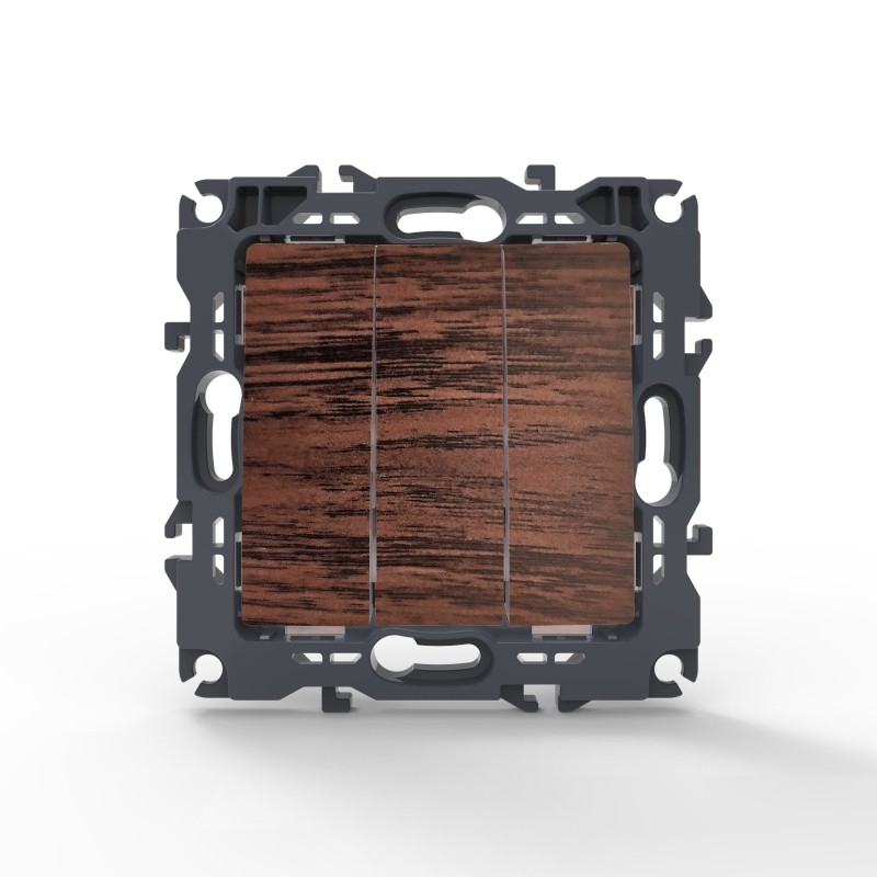 PRIME ΔΙΑΚΟΠΤΗΣ ΤΡΙΠΛΟΣ ΑΠΛΟΣ ΜΕ ΒΙΔΑ 1+1+1P 10AX 250VAC IP20 ΞΥΛΟ PRIME ΔΙΑΚΟΠΤΗΣ ΤΡΙΠΛΟΣ ΑΠΛΟΣ ΜΕ ΒΙΔΑ 1+1+1P 10AX 250VAC IP20 ΞΥΛΟ