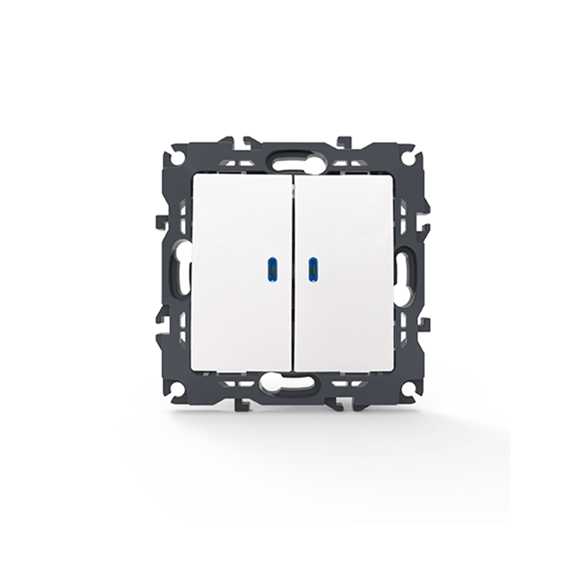 PRIME ΔΙΑΚ. ΚΟΜΜΥΤΑΤΕΡ & LED ΛΥΧΝΙΑ ΠΡΟΣΑΝΑΤΟΛΙΣΜΟΥ (ΟΝ-ΟFF) ΜΕ ΚΛΙΠ 1+1P 10AX 250VAC IP20 ΛΕΥΚΟΣ PRIME ΔΙΑΚ. ΚΟΜΜΥΤΑΤΕΡ & LED ΛΥΧΝΙΑ ΠΡΟΣΑΝΑΤΟΛΙΣΜΟΥ (ΟΝ-ΟFF) ΜΕ ΚΛΙΠ 1+1P 10AX 250VAC IP20 ΛΕΥΚΟΣ