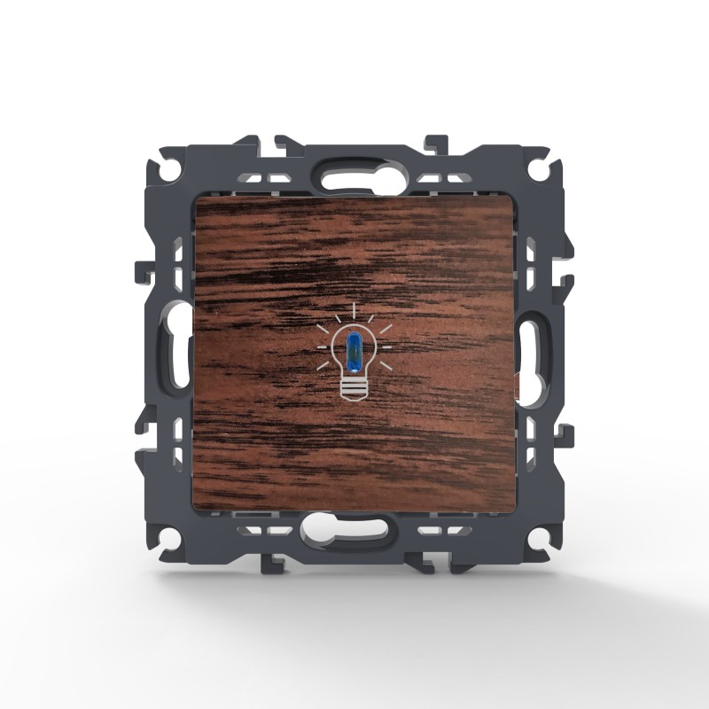 PRIME ΜΠΟΥΤΟΝ ΚΛΙΜΑΚΟΣΤΑΣΙΟΥ & LED ΛΥΧΝΙΑ ΜΕ ΚΛΙΠ 1P 10A 250VAC IP20 ΞΥΛΟ PRIME ΜΠΟΥΤΟΝ ΚΛΙΜΑΚΟΣΤΑΣΙΟΥ & LED ΛΥΧΝΙΑ ΜΕ ΚΛΙΠ 1P 10A 250VAC IP20 ΞΥΛΟ