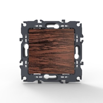 PRIME ΜΠΟΥΤΟΝ ΑΠΛΟ ΜΕ ΚΛΙΠ 1P 10A 250VAC IP20 ΞΥΛΟ