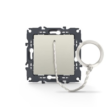 PRIME ΜΠΟΥΤΟΝ ΤΡΑΒΗΧΤΟ ΜΕ ΚΛΙΠ 1P 10A 250VAC IP20 ΙΒΟΥΑΡ