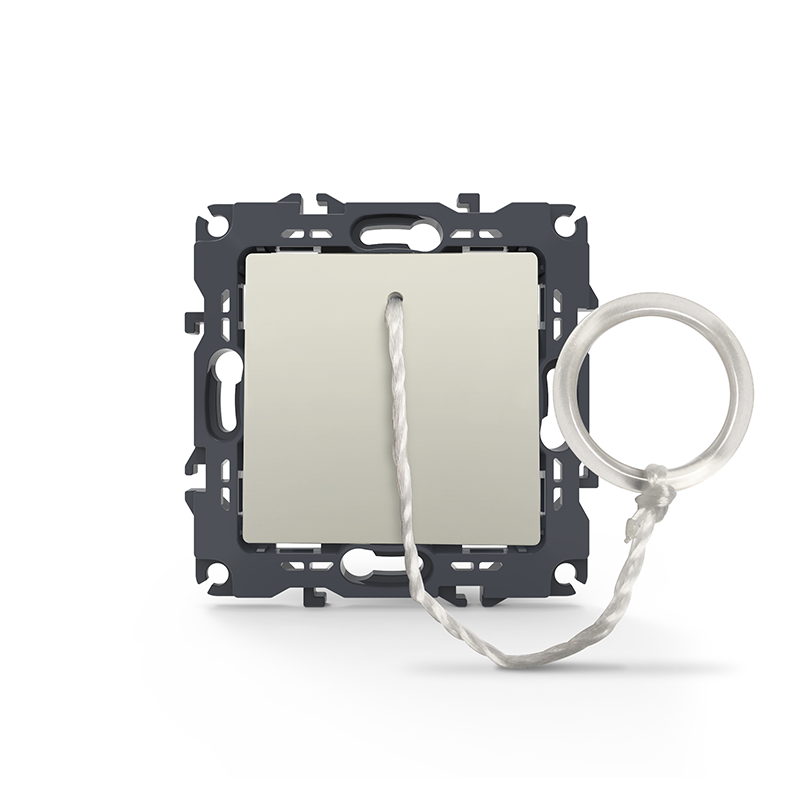 PRIME ΜΠΟΥΤΟΝ ΤΡΑΒΗΧΤΟ ΜΕ ΚΛΙΠ 1P 10A 250VAC IP20 ΙΒΟΥΑΡ