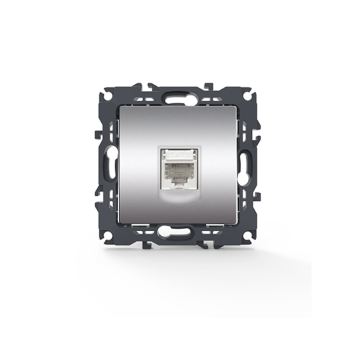 PRIME ΠΡΙΖΑ ΤΗΛΕΦΩΝΟΥ 1xRJ11 CAT3 IP20 MAT ΑΛΟΥΜΙΝΙΟ PRIME ΠΡΙΖΑ ΤΗΛΕΦΩΝΟΥ 1xRJ11 CAT3 IP20 MAT ΑΛΟΥΜΙΝΙΟ