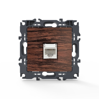 PRIME ΠΡΙΖΑ ΤΗΛΕΦΩΝΟΥ 1xRJ11 CAT3 IP20 ΞΥΛΟ