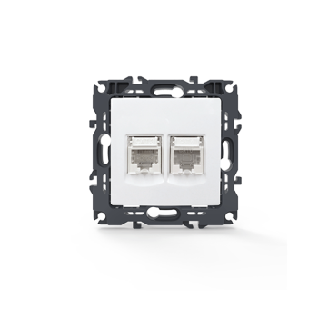 PRIME ΠΡΙΖΑ ΤΗΛΕΦΩΝΟΥ 1xRJ11 CAT3 IP20 & ΠΡΙΖΑ ΔΙΚΤΥΟΥ 1xRJ45 CAT6 UTP IP20 ΛΕΥΚΗ PRIME ΠΡΙΖΑ ΤΗΛΕΦΩΝΟΥ 1xRJ11 CAT3 IP20 & ΠΡΙΖΑ ΔΙΚΤΥΟΥ 1xRJ45 CAT6 UTP IP20 ΛΕΥΚΗ