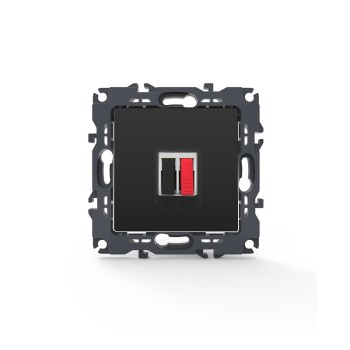 PRIME ΠΡΙΖΑ ΗΧΕΙΩΝ ΜΟΝΗ ΜΕ ΚΛΙΠ 36-230VAC IP20 MAT ΑΝΘΡΑΚΙ