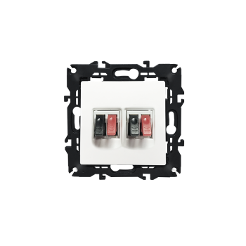 PRIME ΠΡΙΖΑ ΗΧΕΙΩΝ ΔΙΠΛΗ ΜΕ ΚΛΙΠ 36-230VAC IP20 ΛΕΥΚΗ PRIME ΠΡΙΖΑ ΗΧΕΙΩΝ ΔΙΠΛΗ ΜΕ ΚΛΙΠ 36-230VAC IP20 ΛΕΥΚΗ