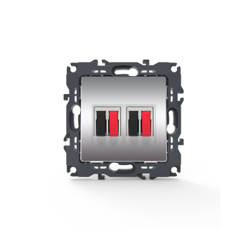 PRIME ΠΡΙΖΑ ΗΧΕΙΩΝ ΔΙΠΛΗ ΜΕ ΚΛΙΠ 36-230VAC IP20 MAT ΑΛΟΥΜΙΝΙΟ PRIME ΠΡΙΖΑ ΗΧΕΙΩΝ ΔΙΠΛΗ ΜΕ ΚΛΙΠ 36-230VAC IP20 MAT ΑΛΟΥΜΙΝΙΟ