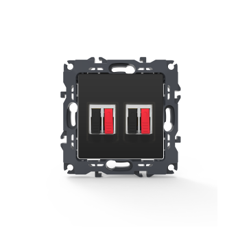 PRIME ΠΡΙΖΑ ΗΧΕΙΩΝ ΔΙΠΛΗ ΜΕ ΚΛΙΠ 36-230VAC IP20 MAT ΑΝΘΡΑΚΙ PRIME ΠΡΙΖΑ ΗΧΕΙΩΝ ΔΙΠΛΗ ΜΕ ΚΛΙΠ 36-230VAC IP20 MAT ΑΝΘΡΑΚΙ