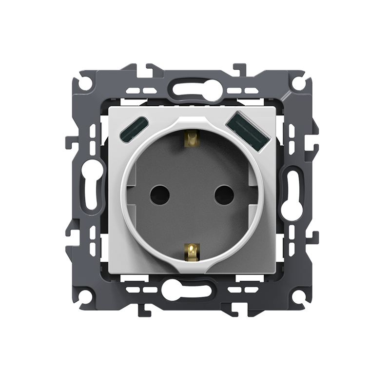 PRIME ΠΡΙΖΑ ΣΟΥΚΟ ΑΣΦΑΛΕΙΑΣ 1x2P+E 16A 250VAC & 2*USB (TYPE A+C) 5VDC 3A IP20 ΛΕΥΚΗ PRIME ΠΡΙΖΑ ΣΟΥΚΟ ΑΣΦΑΛΕΙΑΣ 1x2P+E 16A 250VAC & 2*USB (TYPE A+C) 5VDC 3A IP20 ΛΕΥΚΗ