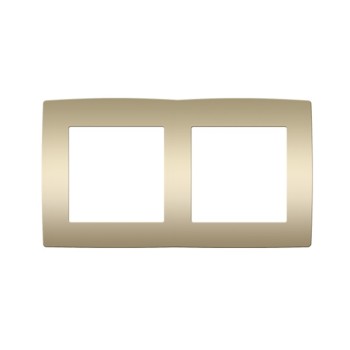 PRIME ΠΛΑΙΣΙΟ 2 ΘΕΣΕΩΝ IP20 MAT ΣΑΜΠΑΝΙΖΕ