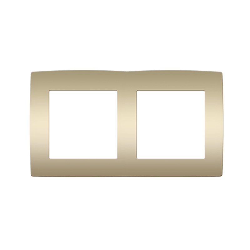 PRIME ΠΛΑΙΣΙΟ 2 ΘΕΣΕΩΝ IP20 MAT ΣΑΜΠΑΝΙΖΕ