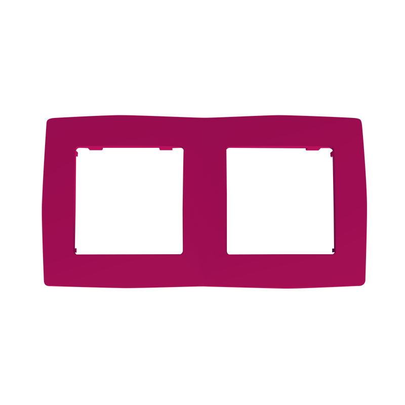 PRIME ΠΛΑΙΣΙΟ 2 ΘΕΣΕΩΝ IP20 ΡΟΖ PRIME ΠΛΑΙΣΙΟ 2 ΘΕΣΕΩΝ IP20 ΡΟΖ