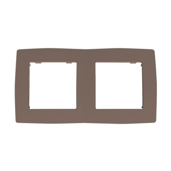 PRIME ΠΛΑΙΣΙΟ 2 ΘΕΣΕΩΝ IP20 ΕΚΡΟΥ