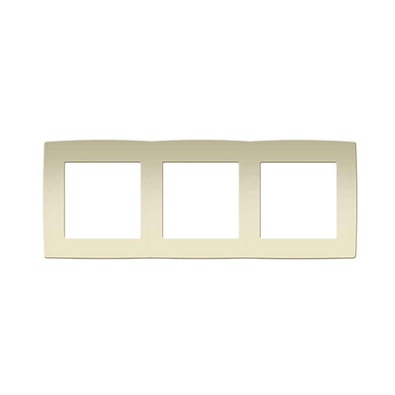 PRIME ΠΛΑΙΣΙΟ 3 ΘΕΣΕΩΝ IP20 ΙΒΟΥΑΡ PRIME ΠΛΑΙΣΙΟ 3 ΘΕΣΕΩΝ IP20 ΙΒΟΥΑΡ