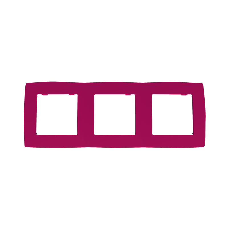 PRIME ΠΛΑΙΣΙΟ 3 ΘΕΣΕΩΝ IP20 ΡΟΖ PRIME ΠΛΑΙΣΙΟ 3 ΘΕΣΕΩΝ IP20 ΡΟΖ