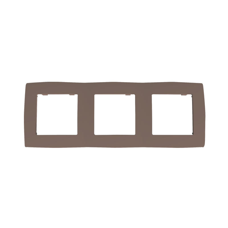 PRIME ΠΛΑΙΣΙΟ 3 ΘΕΣΕΩΝ IP20 ΕΚΡΟΥ