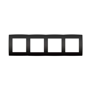 PRIME ΠΛΑΙΣΙΟ 4 ΘΕΣΕΩΝ IP20 MAT ΑΝΘΡΑΚΙ