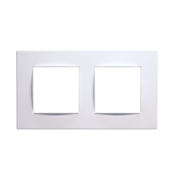 PRIME CLASSIC ΠΛΑΙΣΙΟ 2 ΘΕΣΕΩΝ IP20 ΛΕΥΚΟ