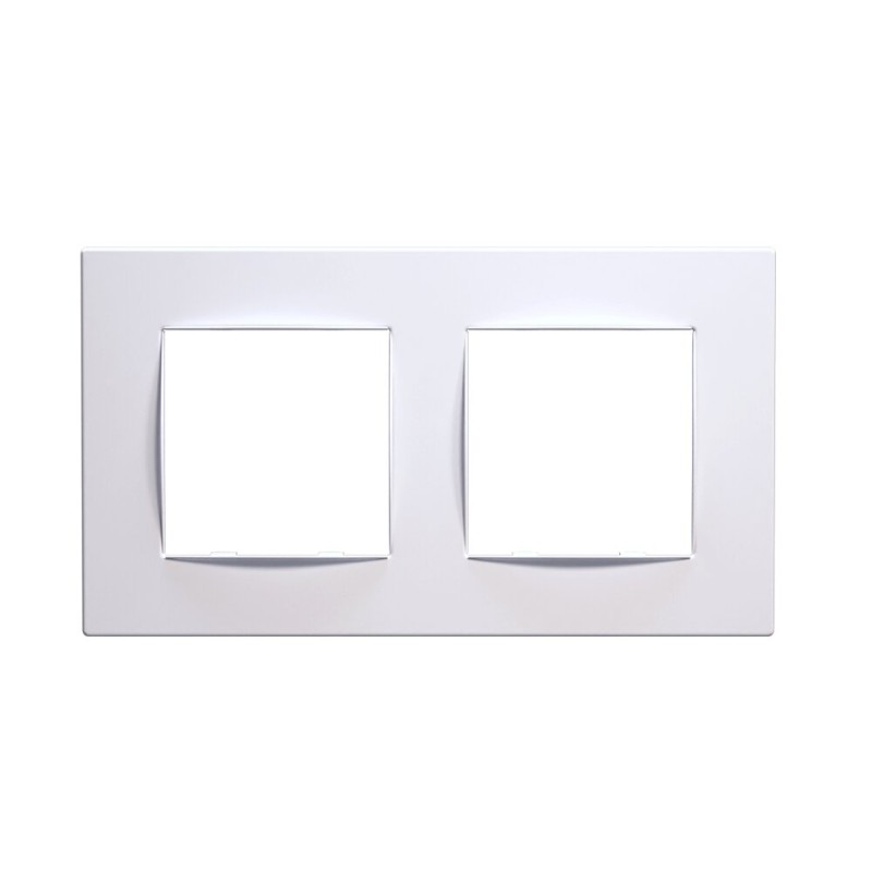 PRIME CLASSIC ΠΛΑΙΣΙΟ 2 ΘΕΣΕΩΝ IP20 ΛΕΥΚΟ