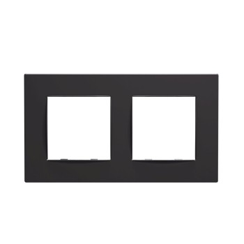 PRIME CLASSIC ΠΛΑΙΣΙΟ 2 ΘΕΣΕΩΝ IP20 ΜΑΤ ΑΝΘΡΑΚΙ