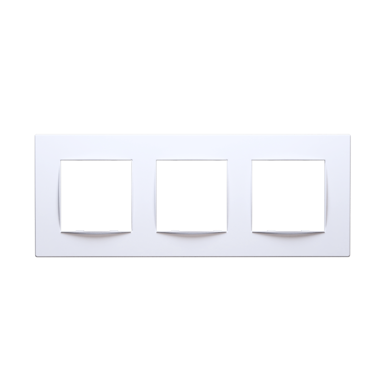 PRIME CLASSIC ΠΛΑΙΣΙΟ 3 ΘΕΣΕΩΝ IP20 ΛΕΥΚΟ