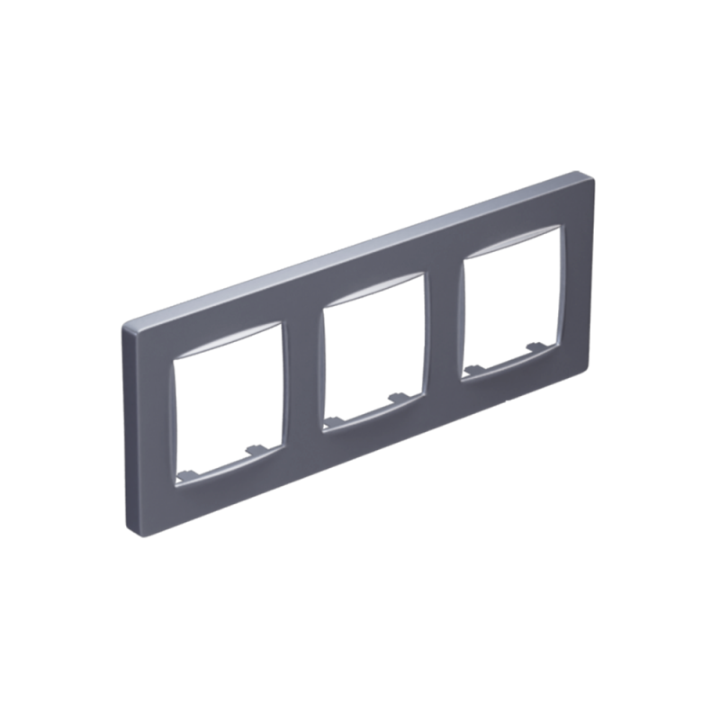 PRIME CLASSIC ΠΛΑΙΣΙΟ 3 ΘΕΣΕΩΝ IP20 ΜΑΤ ΑΛΟΥΜΙΝΙΟ