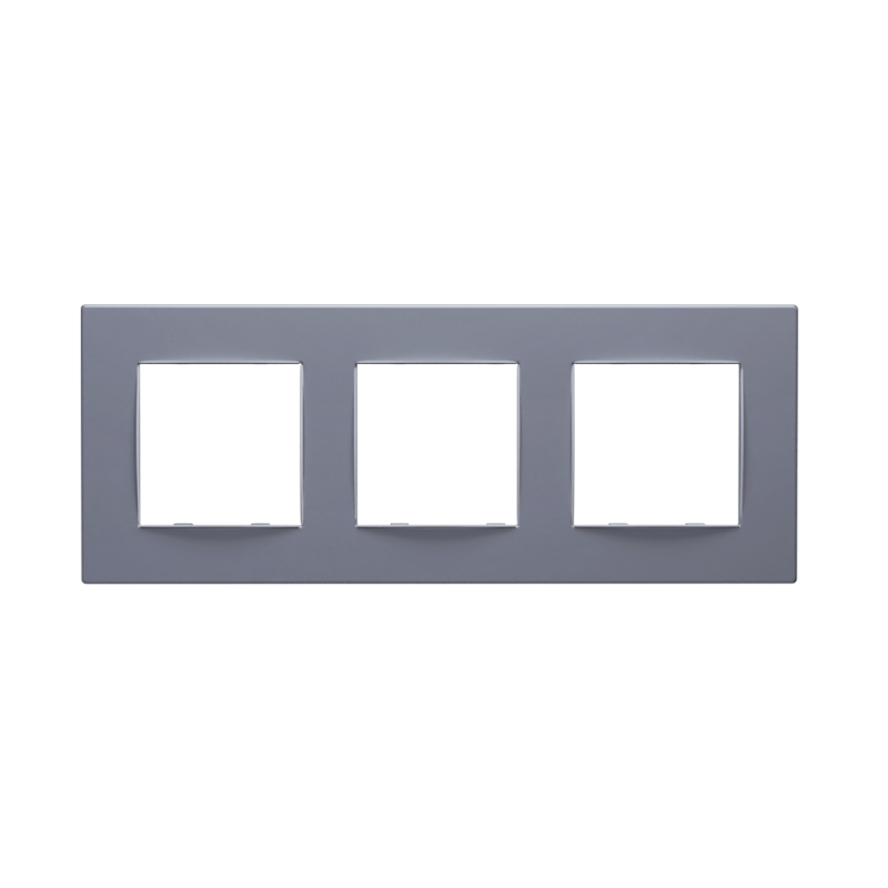 PRIME CLASSIC ΠΛΑΙΣΙΟ 3 ΘΕΣΕΩΝ IP20 ΜΑΤ ΑΛΟΥΜΙΝΙΟ