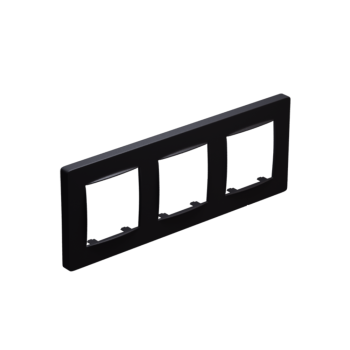 PRIME CLASSIC ΠΛΑΙΣΙΟ 3 ΘΕΣΕΩΝ IP20 ΜΑΤ ΑΝΘΡΑΚΙ