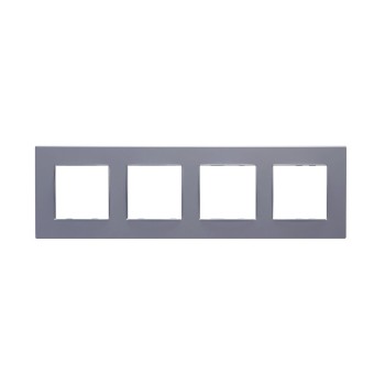 PRIME CLASSIC ΠΛΑΙΣΙΟ 4 ΘΕΣΕΩΝ IP20 ΜΑΤ ΑΛΟΥΜΙΝΙΟ