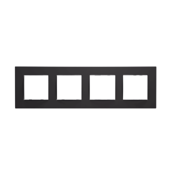 PRIME CLASSIC ΠΛΑΙΣΙΟ 4 ΘΕΣΕΩΝ IP20 ΜΑΤ ΑΝΘΡΑΚΙ