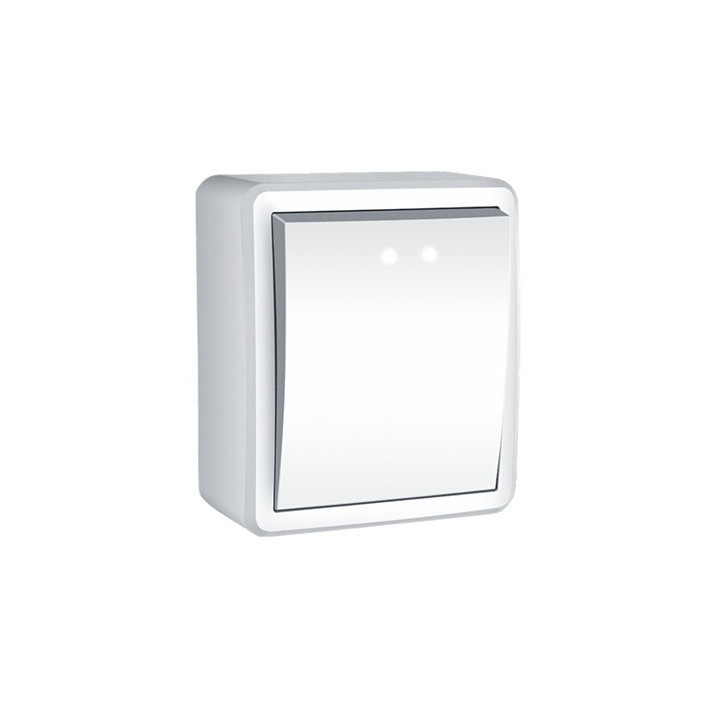 MURATA ΜΠΟΥΤΟΝ ΚΛΙΜΑΚΟΣΤΑΣΙΟΥ & LED ΛΥΧΝΙΑ ΕΠΙΤΟΙΧΟ ΜΕ ΒΙΔΑ 1P 10A 250VAC IP20 ΛΕΥΚΟ MURATA ΜΠΟΥΤΟΝ ΚΛΙΜΑΚΟΣΤΑΣΙΟΥ & LED ΛΥΧΝΙΑ ΕΠΙΤΟΙΧΟ ΜΕ ΒΙΔΑ 1P 10A 250VAC IP20 ΛΕΥΚΟ