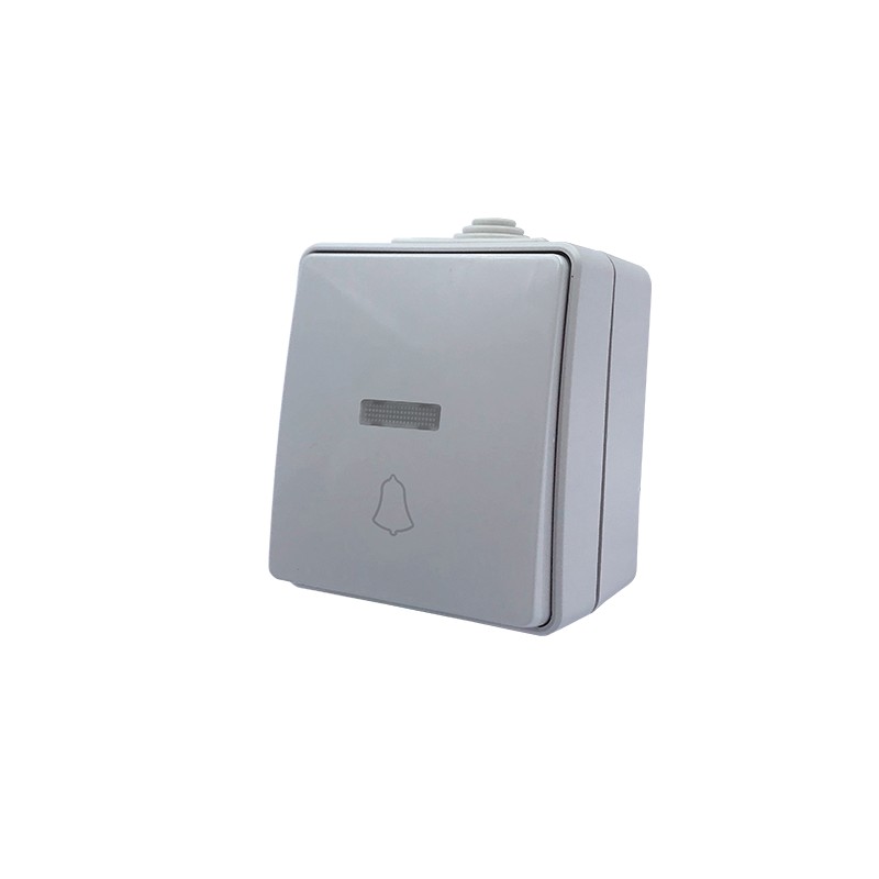 ARMY ΜΠΟΥΤΟΝ ΚΟΥΔΟΥΝΙΟΥ & LED ΛΥΧΝΙΑ (12VAC) ΕΠΙΤΟΙΧΟ ΣΤΕΓΑΝΟ ΜΕ ΒΙΔΑ 1P 10A 250VAC IP55 ΑΠΑΛΟ ΓΚΡΙ ARMY ΜΠΟΥΤΟΝ ΚΟΥΔΟΥΝΙΟΥ & LED ΛΥΧΝΙΑ (12VAC) ΕΠΙΤΟΙΧΟ ΣΤΕΓΑΝΟ ΜΕ ΒΙΔΑ 1P 10A 250VAC IP55 ΑΠΑΛΟ ΓΚΡΙ