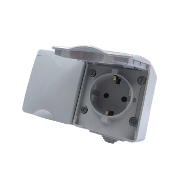 ARMY ΠΡΙΖΑ ΣΟΥΚΟ ΑΣΦΑΛΕΙΑΣ ΔΙΠΛΗ ΕΠΙΤΟΙΧΗ ΣΤΕΓΑΝΗ ΜΕ ΒΙΔΑ 2x2P+E 16A 250VAC IP55 (IP54) AΠΑΛΗ ΓΚΡΙ ARMY ΠΡΙΖΑ ΣΟΥΚΟ ΑΣΦΑΛΕΙΑΣ ΔΙΠΛΗ ΕΠΙΤΟΙΧΗ ΣΤΕΓΑΝΗ ΜΕ ΒΙΔΑ 2x2P+E 16A 250VAC IP55 (IP54) AΠΑΛΗ ΓΚΡΙ