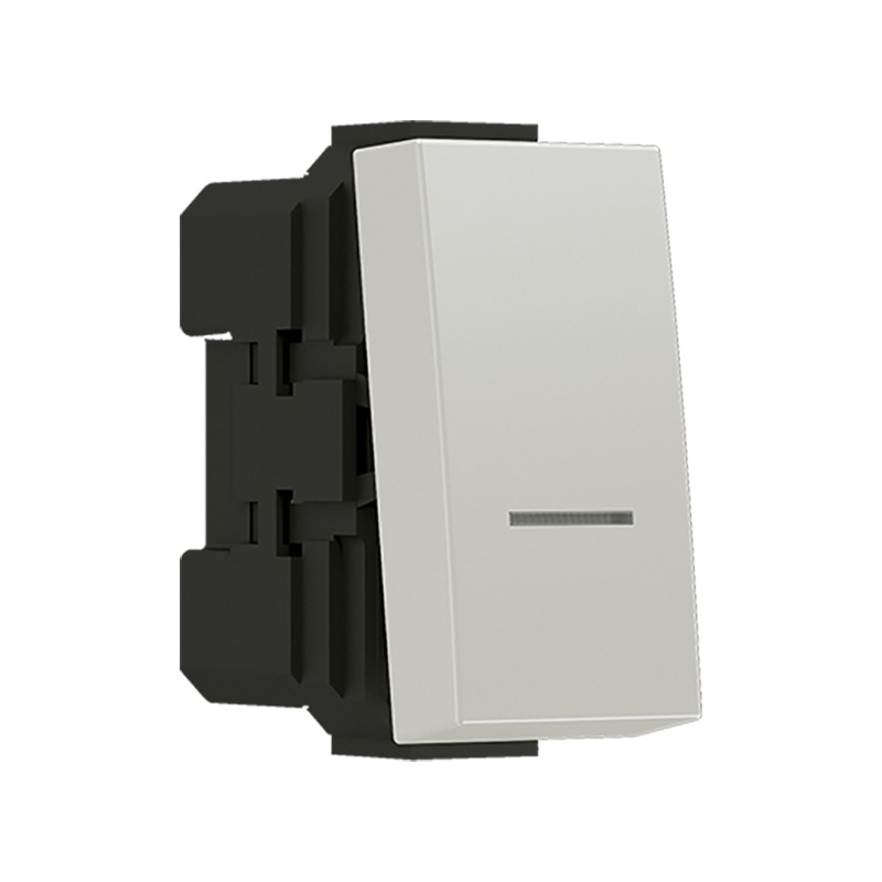 ^MODYS ΜΠΟΥΤΟΝ ΑΠΛΟ ΙΒΟΥΑΡ  1 ΣΤ. 1P 10A 250VAC IP20 