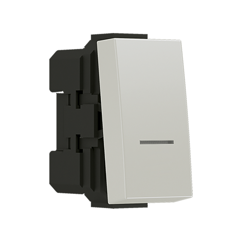 ^MODYS ΜΠΟΥΤΟΝ ΑΠΛΟ ΙΒΟΥΑΡ  1 ΣΤ. 1P 10A 250VAC IP20 