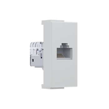 ^ MODYS ΠΡΙΖΑ ΔΙΚΤΥΟΥ ΙΒΟΥΑΡ  1 ΣΤ. RJ45 CAT.5E ΧΩΡΙΣ ΘΩΡΑΚΙΣΗ IP20