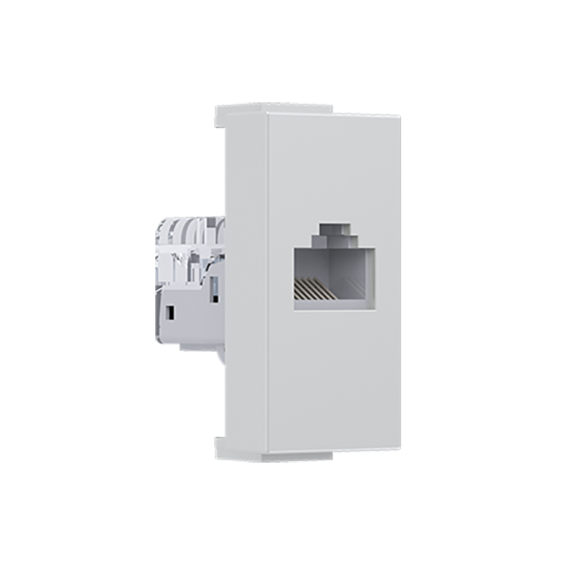 ^ MODYS ΠΡΙΖΑ ΔΙΚΤΥΟΥ ΙΒΟΥΑΡ  1 ΣΤ. RJ45 CAT.5E ΧΩΡΙΣ ΘΩΡΑΚΙΣΗ IP20