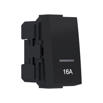 ^MODYS ΔΙΑΚΟΠΤΗΣ ΔΙΠΟΛΙΚΟΣ (0-1) 16Α ΜΕ ΕΝΔΕΙΞΗ ΜΑΥΡΟΣ ΜΑΤ  1 ΣΤ. 2P 16AX 250VAC IP20  