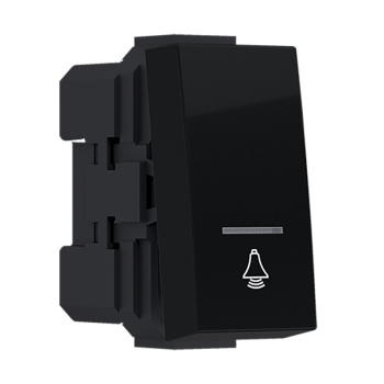 ^ MODYS ΜΠΟΥΤΟΝ ΜΕ ΕΝΔΕΙΞΗ & ΣΥΜΒΟΛΟ ΚΟΥΔΟΥΝΙ ΜΑΥΡΟ ΜΑΤ 1 ΣΤ. 1P 10A 250VAC IP20 