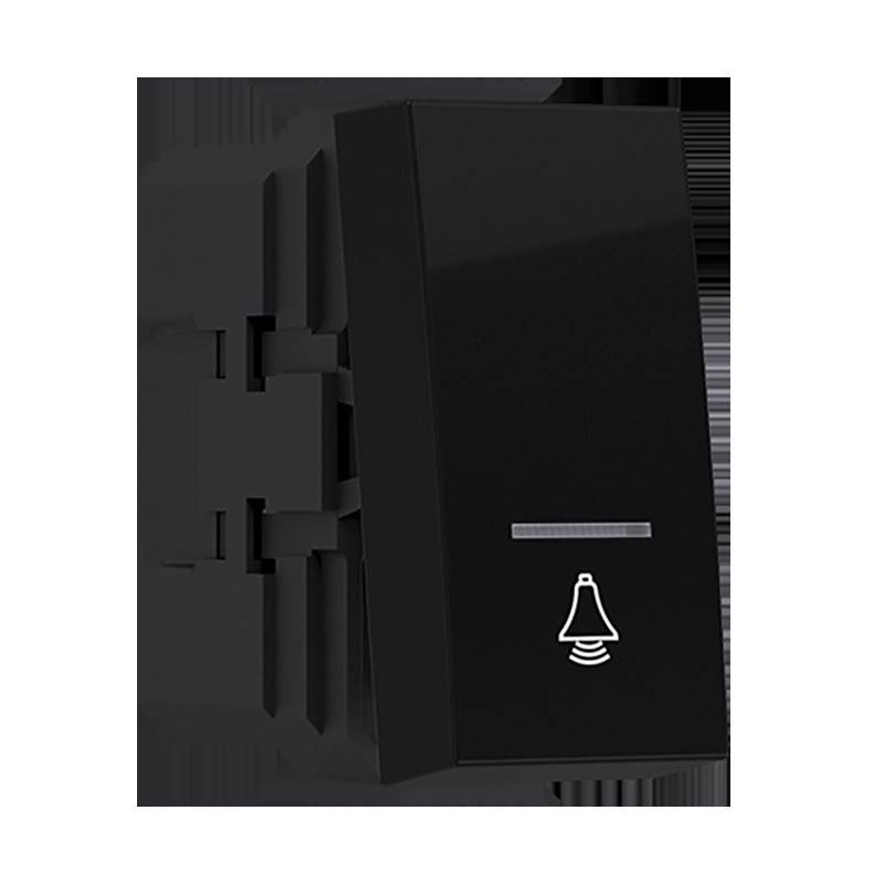 ^ MODYS ΜΠΟΥΤΟΝ ΜΕ ΕΝΔΕΙΞΗ & ΣΥΜΒΟΛΟ ΚΟΥΔΟΥΝΙ ΜΑΥΡΟ ΜΑΤ 1 ΣΤ. 1P 10A 250VAC IP20 