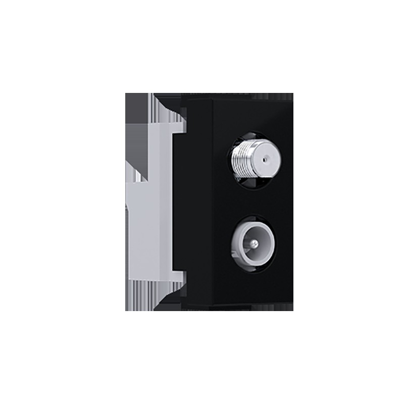 ^ MODYS ΠΡΙΖΑ ΤΗΛΕΟΡΑΣΗΣ SAT ΤV-R ΤΕΡΜΑΤΙΚΗ 1 ΣΤ. ΜΑΥΡΗ ΜΑΤ IP20