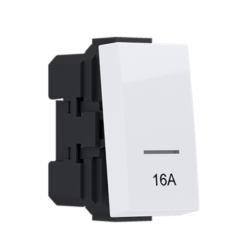 ^MODYS ΔΙΑΚΟΠΤΗΣ ΔΙΠΟΛΙΚΟΣ (0-1) 16Α ΜΕ ΕΝΔΕΙΞΗ ΛΕΥΚΟΣ 1 ΣΤ. 2P 16AX 250VAC IP20  