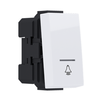 ^ MODYS ΜΠΟΥΤΟΝ ΜΕ ΕΝΔΕΙΞΗ & ΣΥΜΒΟΛΟ ΚΟΥΔΟΥΝΙ ΛΕΥΚΟ 1 ΣΤ. 1P 10A 250VAC IP20 